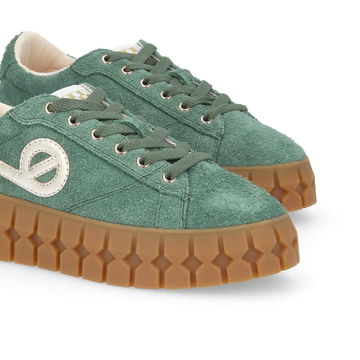 PLAY SNEAKER W  -  H.SUEDE/LOGO  - VERDE MENTA